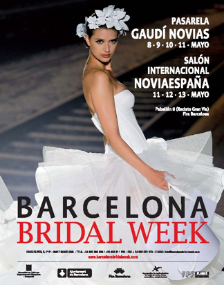 Jesús Peiró protagoniza el cartel oficial de la Barcelona Bridal Week 2012