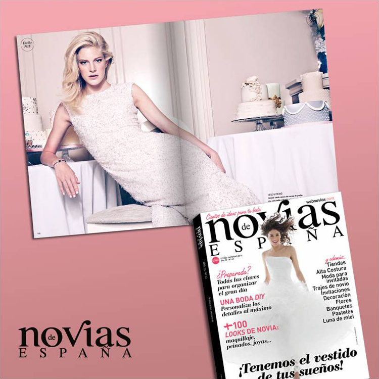 Jesús Peiró editorial in Novias de España