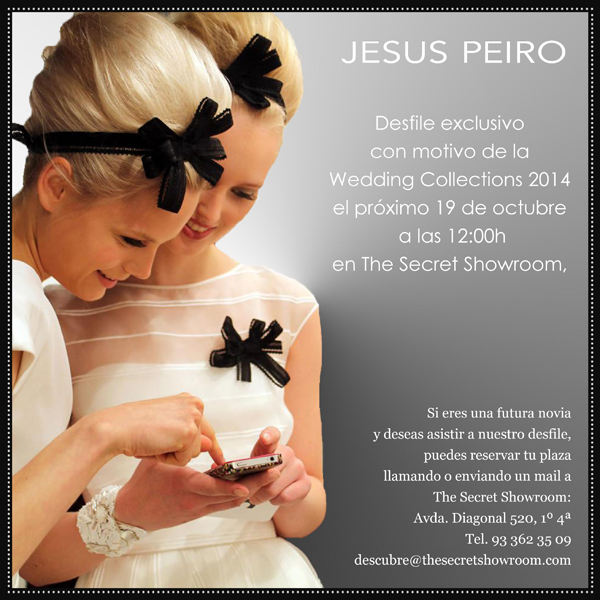 Défilé exclusif à l’occasion des Wedding Collections 2014