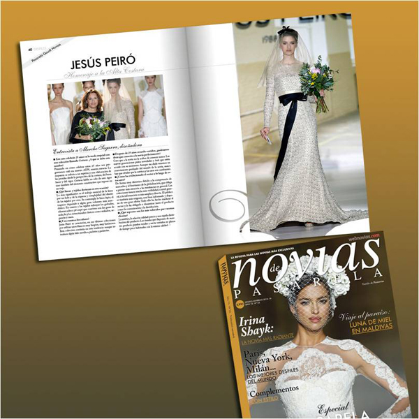 Interview de Merche Segarra dans Novias de Pasarela