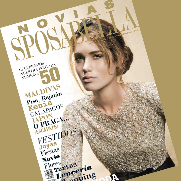 Jesús Peiró en couverture du magazine Sposabella