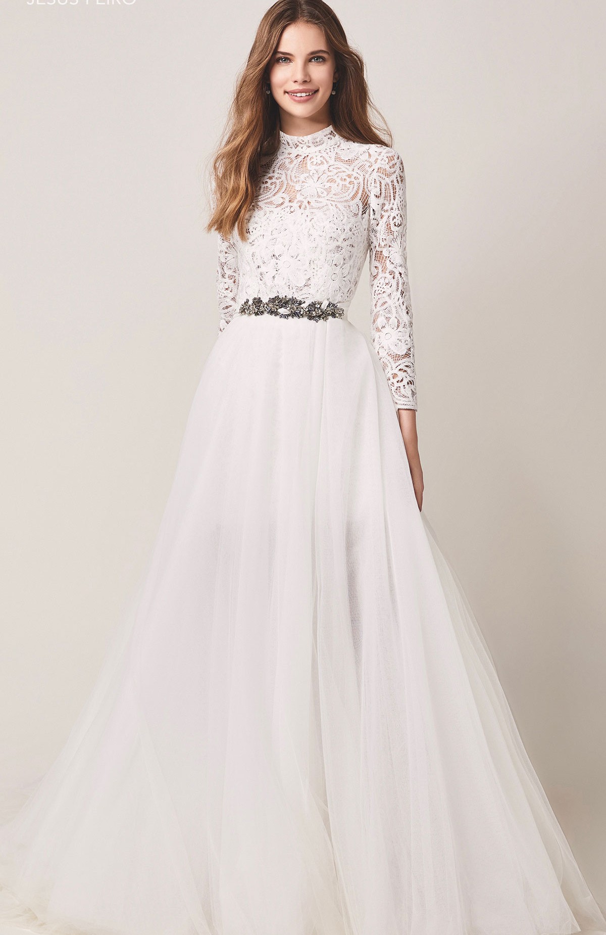 Vestidos de novia con falda de tul Clearance