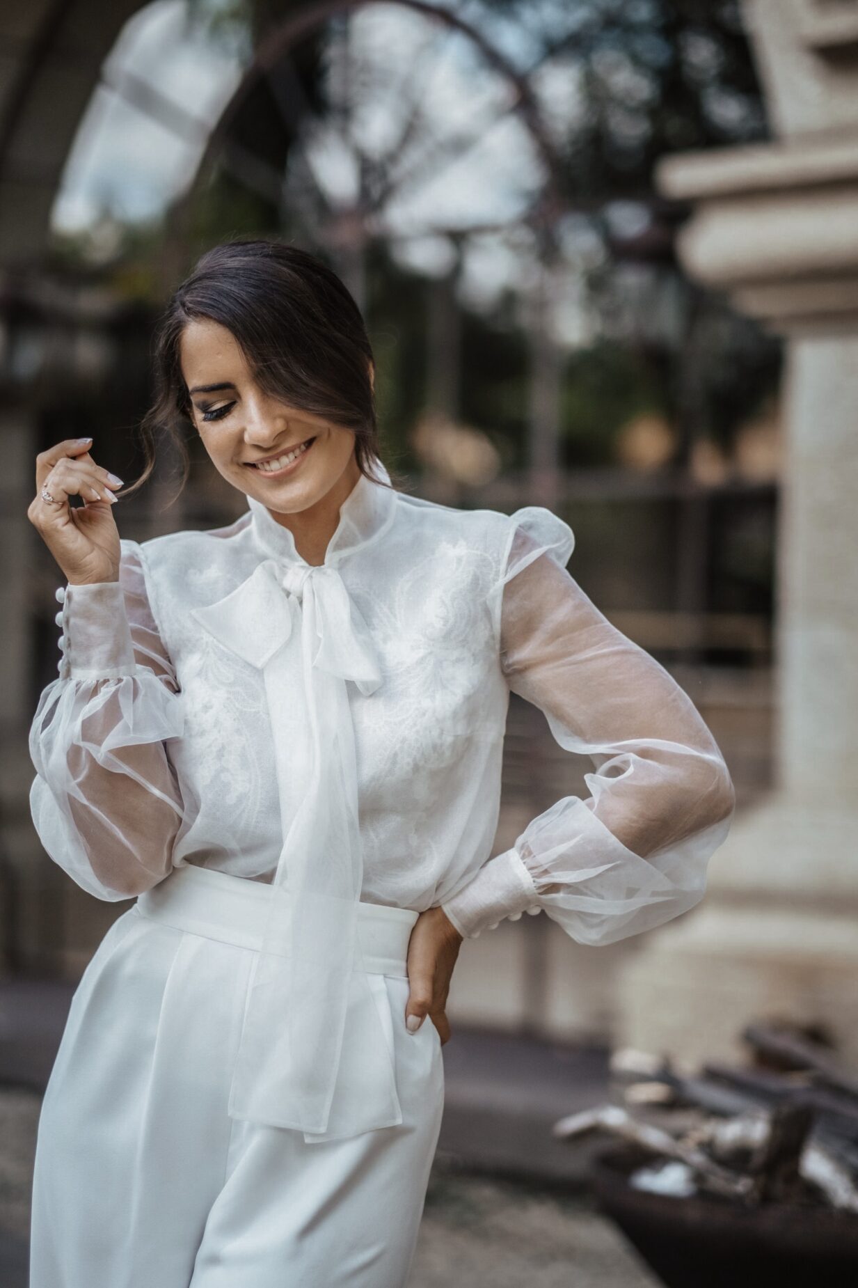 Vestidos de novia sencillos de JESUS